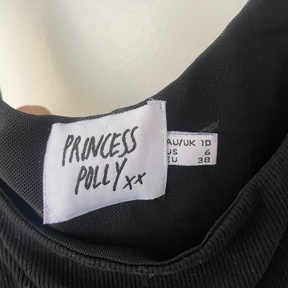 Princess Polly Crosby bodysuit Black - Picture 5 of 5